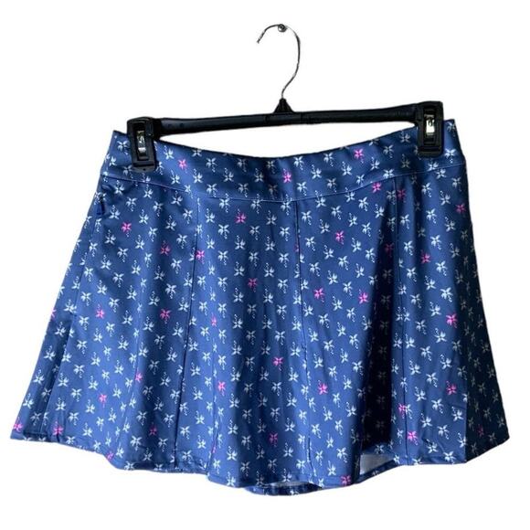 Ralph Lauren RLX Sport Tennis Golf Skirt Palm Tree Motif Women Sz Medium Skort - Picture 4 of 16